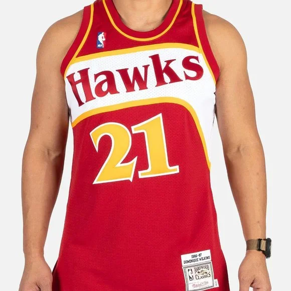 Mitchell & Ness | Shirts | Mitchell Ness Atlanta Hawks Dominique